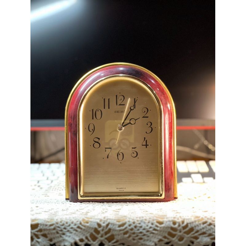 Seiko Clock นาฬิกาตั้งโต๊ะ ไซโก้ Made in Japan (Vintage Clock)