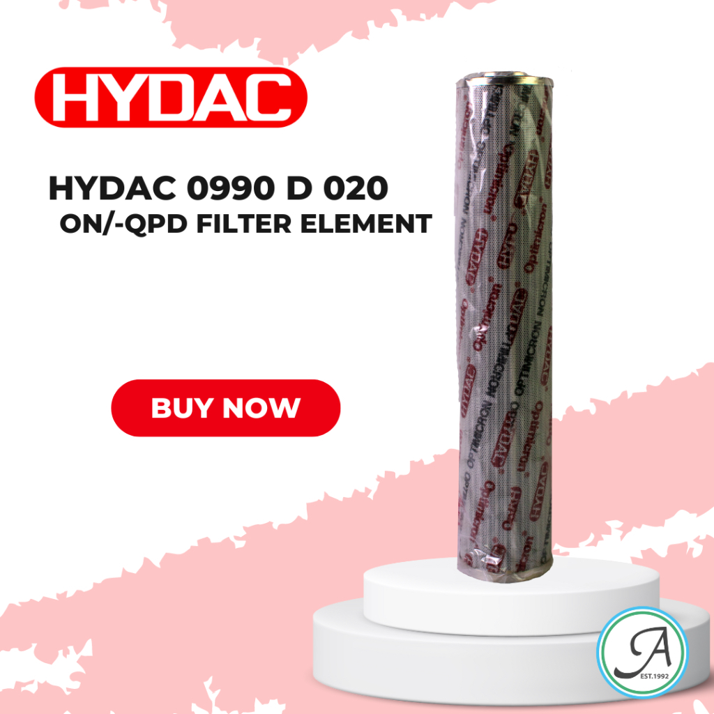 HYDAC 0990 D 020 ON/-QPD FILTER ELEMENT ไส้กรองน้ำมันไฮดรอลิค
