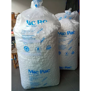 #โฟมตัวหนอนบรรจุ 1 กก./ถุง# MIC PAC # เม็ดโฟมกันกระแทก โฟมตัวE(สั่งซื้อได้1ถุง/1ใบสั่งซื้อเท่านั้น)*ข้อจำกัดทางขนส่ง*