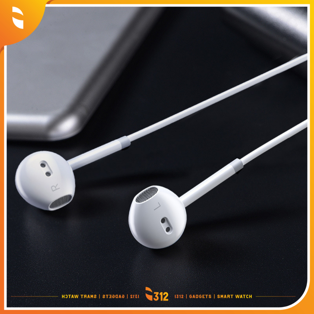 หูฟัง มีไมโครโฟนในตัว หูฟังมีสาย Jack 3.5mm ใช้สำหรับรุ่น i5 i6รวมถึงแล็ปท็อป โน้ตบุค และคอมพิวเตอร์