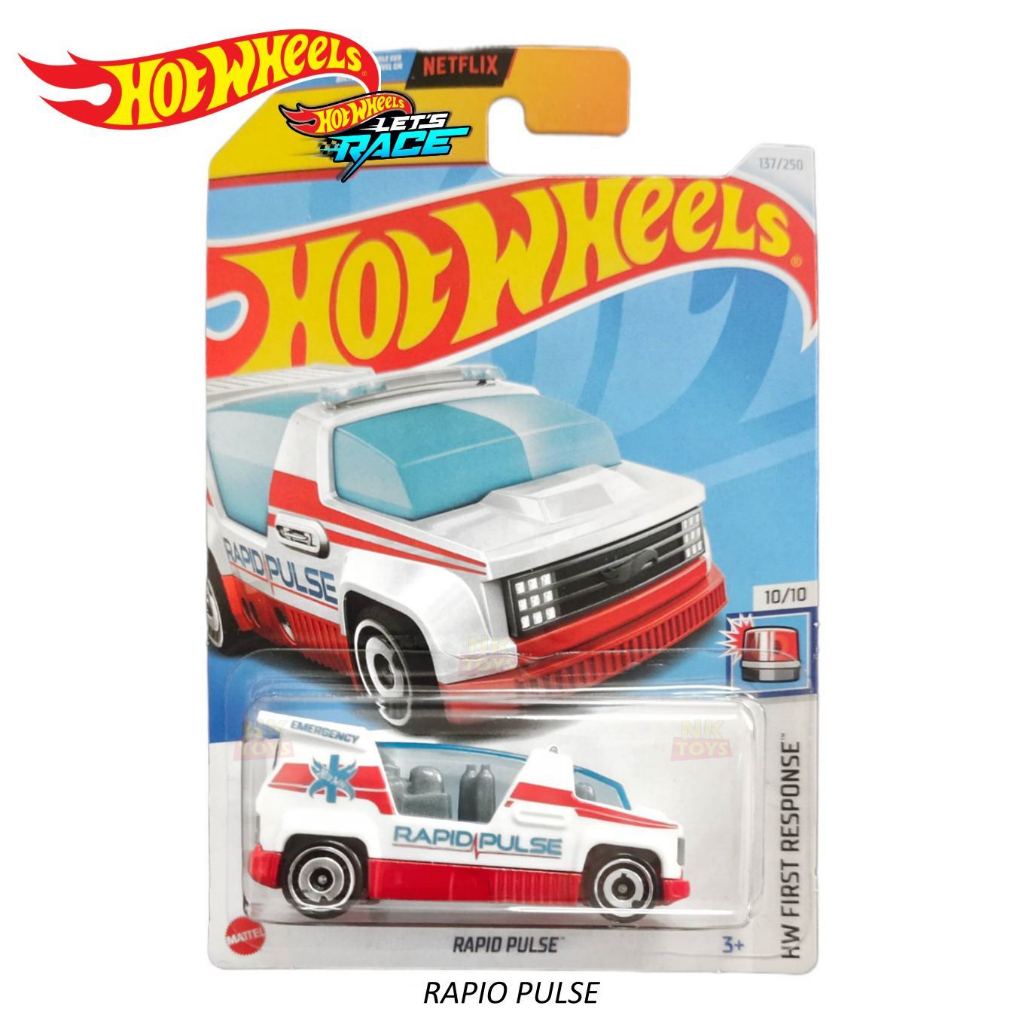 RAPID PULSE - Hot Wheels โมเดลรถเหล็ก ของเล่น ของสะสม ลิขสิทธิ์แท้ (ในร้านมีให้เลือกมากกว่า500แบบ) GGC3
