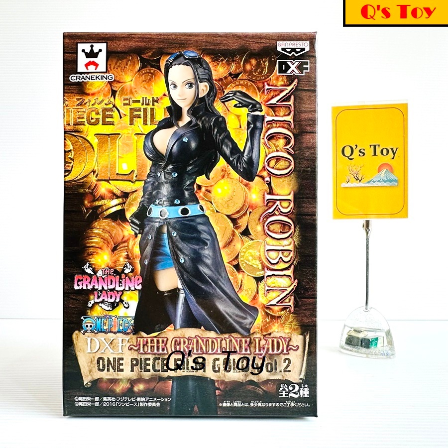 โรบิ้น [มือ 2 ตัวโชว์] DXF ของแท้ - Nico Robin Film Gold Movie DXF Vol.2 Banpresto Onepiece วันพีช