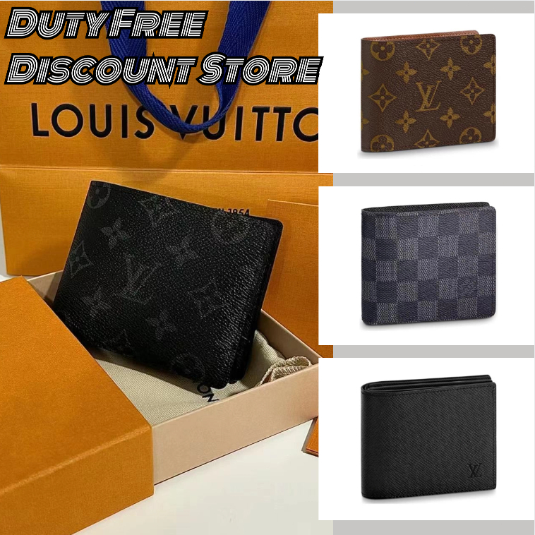 LV/Louis Vuitton/Men's Wallet/Women's Wallet/Card Holder/Coin Purse/กระเป๋าสตางค์ผู้ชาย/กระเป๋าสตางค์ผู้หญิง/ที่ใส่บัตร/