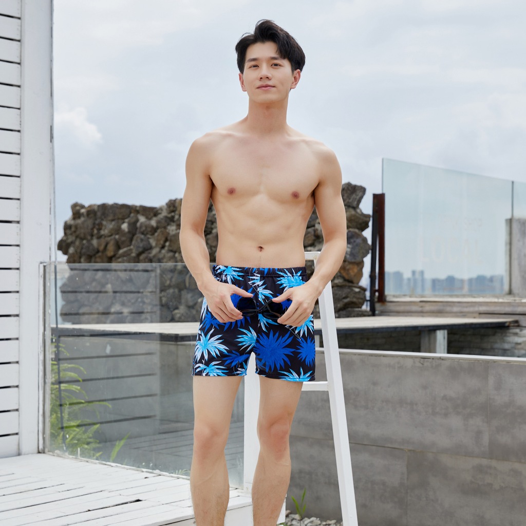 65-105KG กางเกงว่ายน้ำผู้ชายกางเกงว่ายน้ำขาสั้นพร้อมส่ง 555 ราคา ถูกที่สุด ดีลบีเคเค แกลเลอรีภาพที่ 5