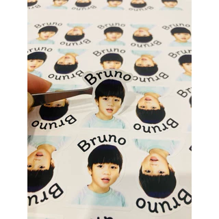รอบจัดส่ง 1-3วัน สติ๊กเกอร์รูปหน้าเด็ก100-120 ดวง ขนาด3.5 cm-ทักแชทแจ้งข้อมูลค่ะใช้ ติดของใช้👶 ติดของใช้ส่วนตัว