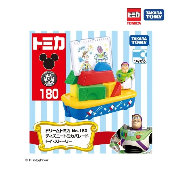 ● Takara Tomy โทมิก้า โมเดลรถ Dream Tomica No. 180 Disney Tomica Parade Toy Story