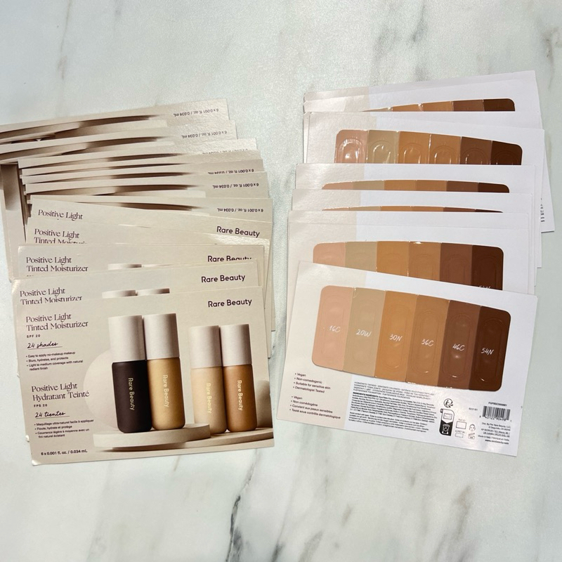 🩵 Rare Beauty Tester Positive Light Tinted Moisturizer 6สี ครบทุกโทนสีผิว.มีปลายทาง💕