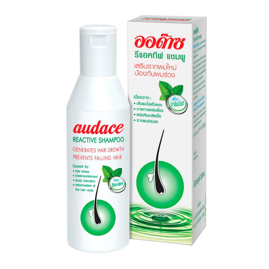 Audace Reactive Shampoo ออด๊าซ รีแอคทีฟ แชมพู 400 ml.