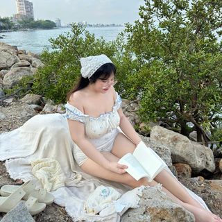 Un Gardénia (กาเดียเนียวันพีช)💐🏖️ ชุดว่ายน้ำวันพีช สาวอวบอ้วน | Geebeety