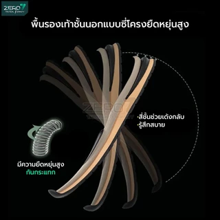 รองเท้าเซฟตี้ (Safety) รุ่น OZUKA หัวเหล็กกันชน มีแถบสะท้อนแสง พื้นยางกันลื่น เพิ่มความปลอดภัย