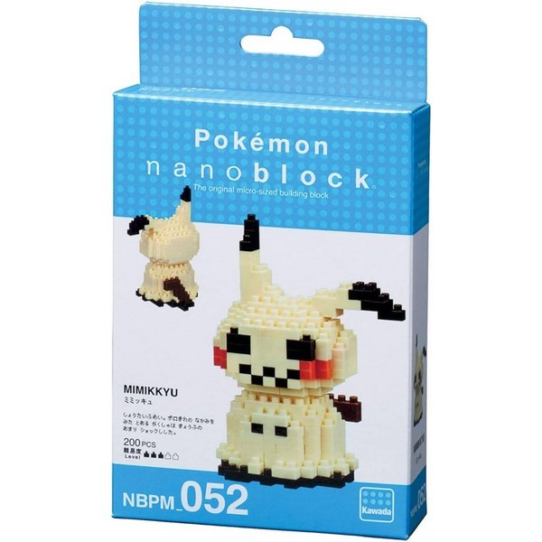 Kawada nanoblock NBPM_052 Mimikyu 4972825214497 (นาโนบล็อค)