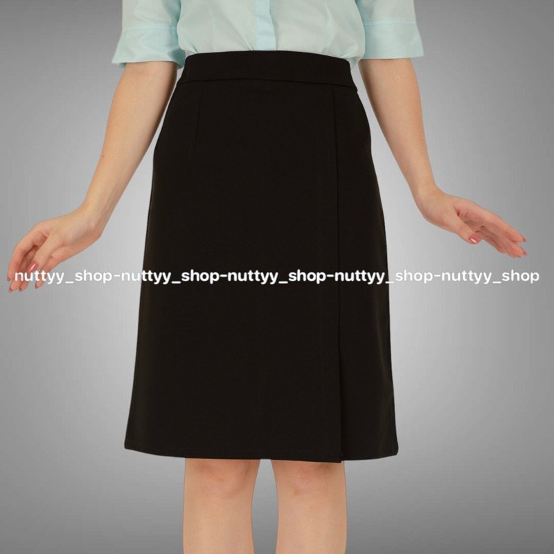 ✨มาใหม่✨กระโปรงทรงกึ่งเอผ้าโรเชฟทวิสหน้า22นิ้วจร้า