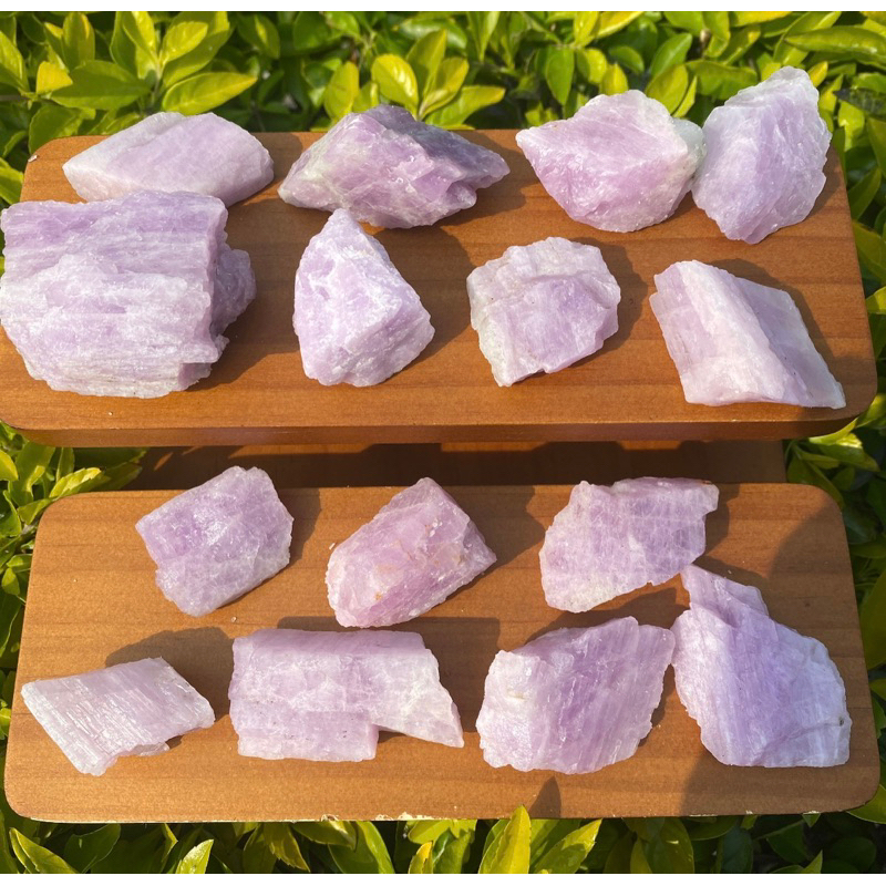 wholesale Raw Kunzite Crystal, Raw Kunzite Stone, Rough Natural Kunzite, Crown Chakra Stones, Minera