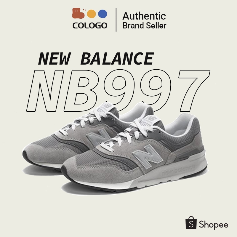 NEW BALANCE 997 NB997 new balance CM997HCA รองเท้าผ้าใบ Grey Silver 💯