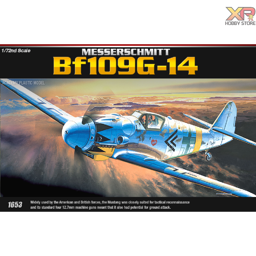 [Academy Model] 1/72: MESSERSCHMITT BF109G-14 (AC 12454)