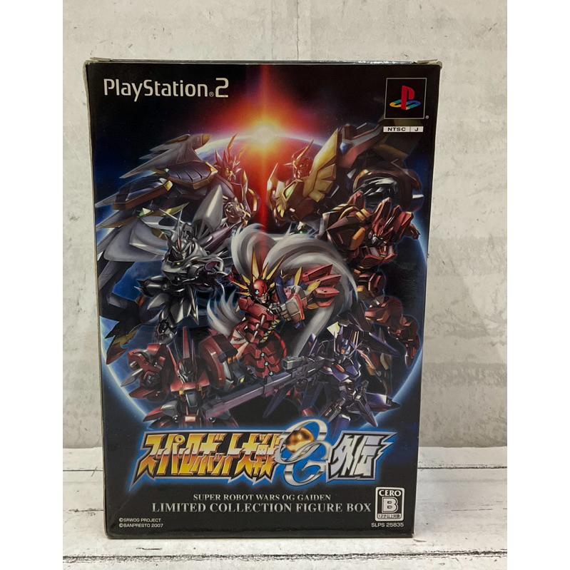 แผ่นแท้ [PS2] Super Robot Taisen OG Gaiden (Limited Collection Figure Box) (Japan) (SLPS-25835) supe