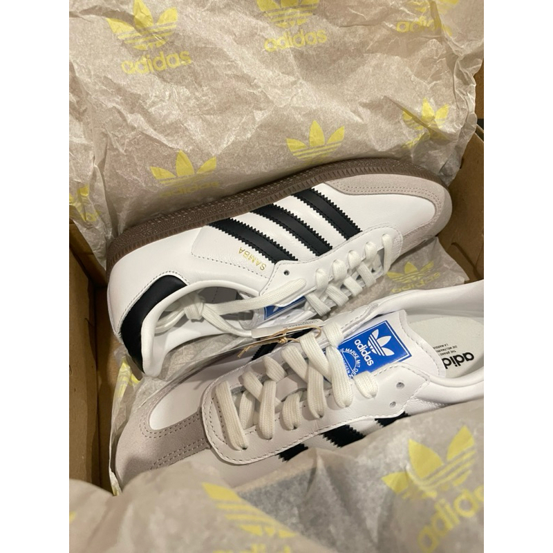 Adidas Samba OG ขาว/ดำ