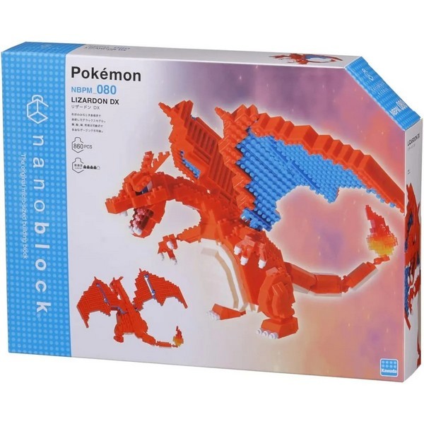 Kawada nanoblock NBPM_080 Lizardon DX (Charizard DX) 4972825223062 (นาโนบล็อค)