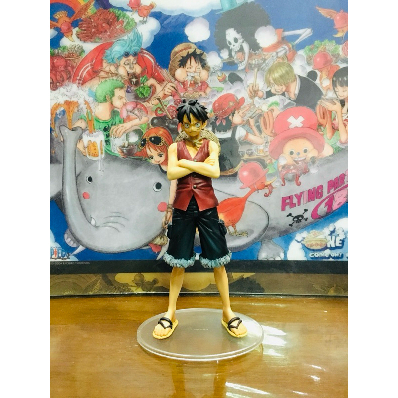 (Dramatic) แท้100% ลูฟี่ ช่วยโรบิน Luffy Dramatic Showcase One piece วันพีช Model โมเดล Figures ฟิกเ