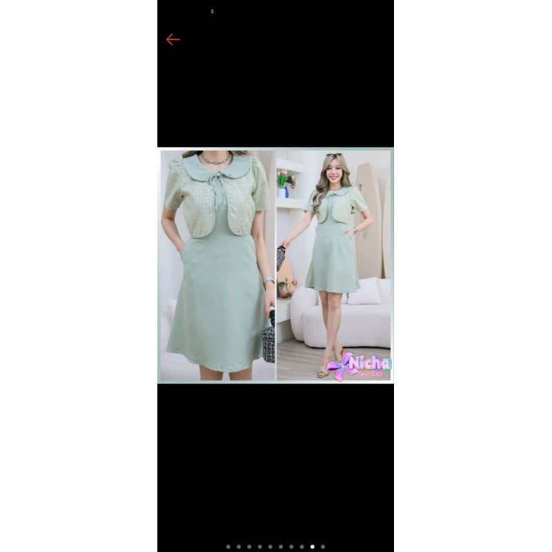 ชุดเดรสทำงาน ป้ายnuchy