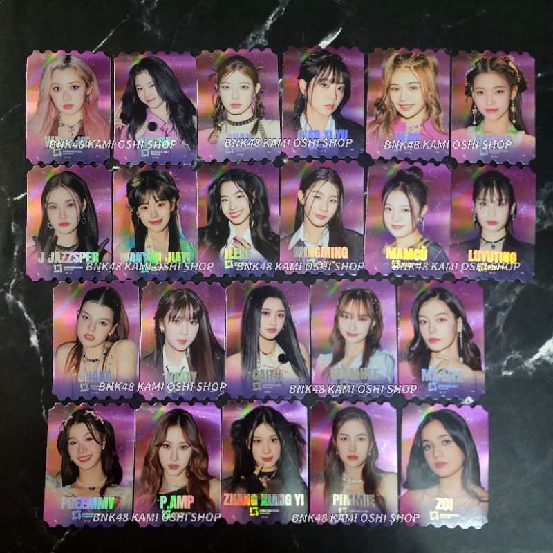 การ์ด SP Chuang Asia Rare edition Ticket Stubs card ( Chuangasia Thailand 2024 Vancard : Rising Star )