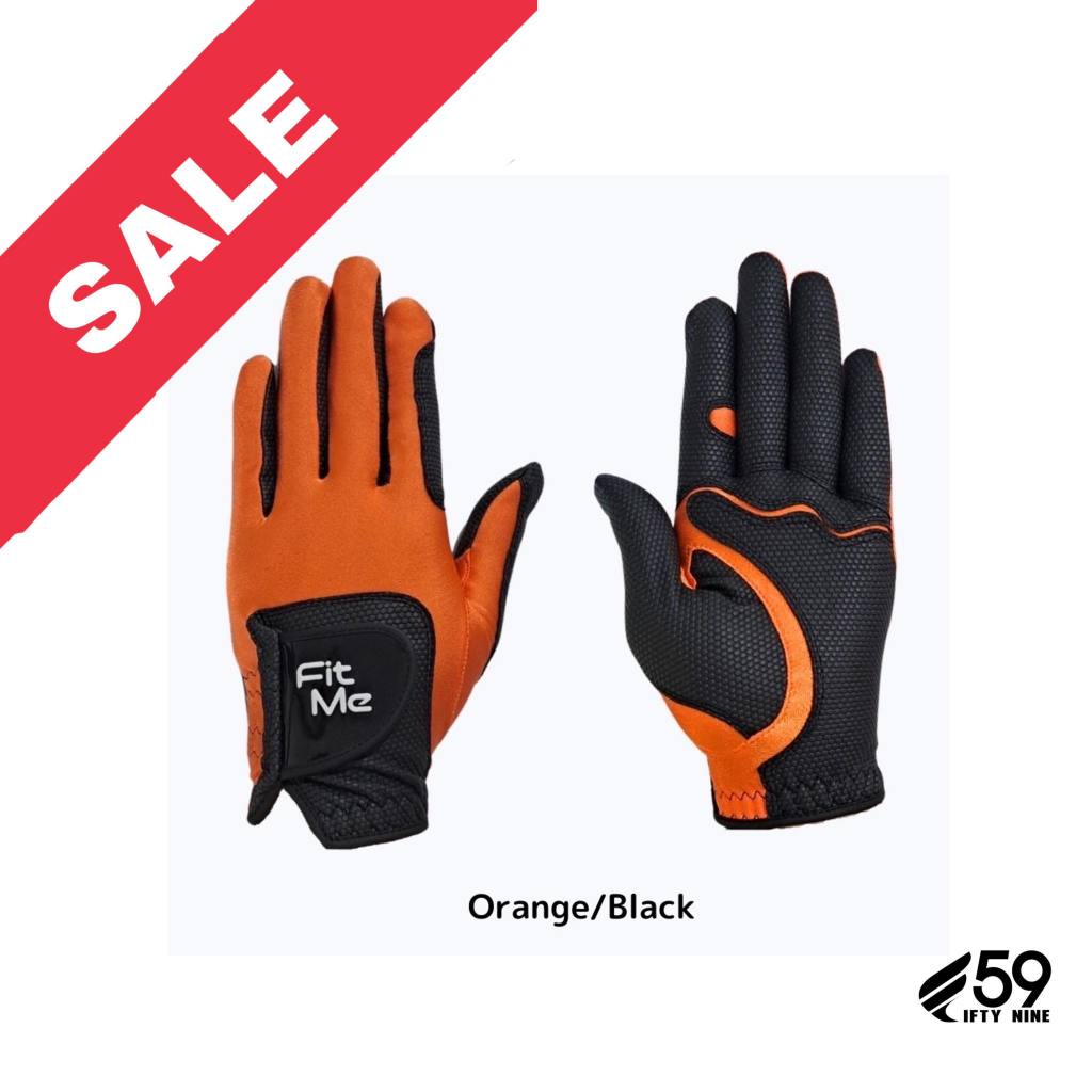 FitMe // ถุงมือกอล์ฟ // Black-Orange