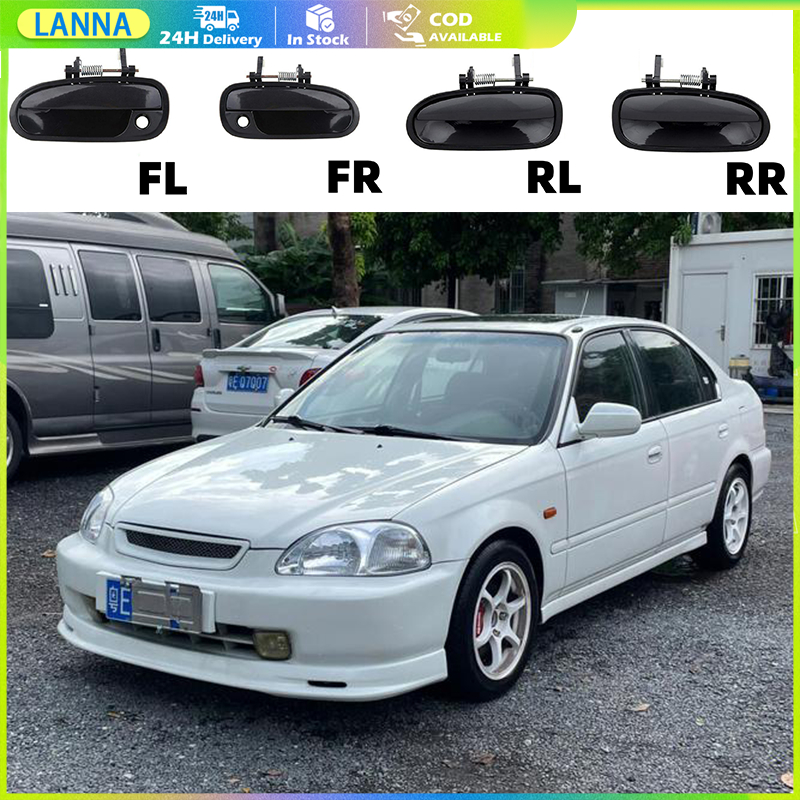 มือจับประตูรถยนต์ด้านนอก สําหรับ honda civic ปี1996-2000 EK3 EK4 EK9 สินค้ามีคุณภาพ