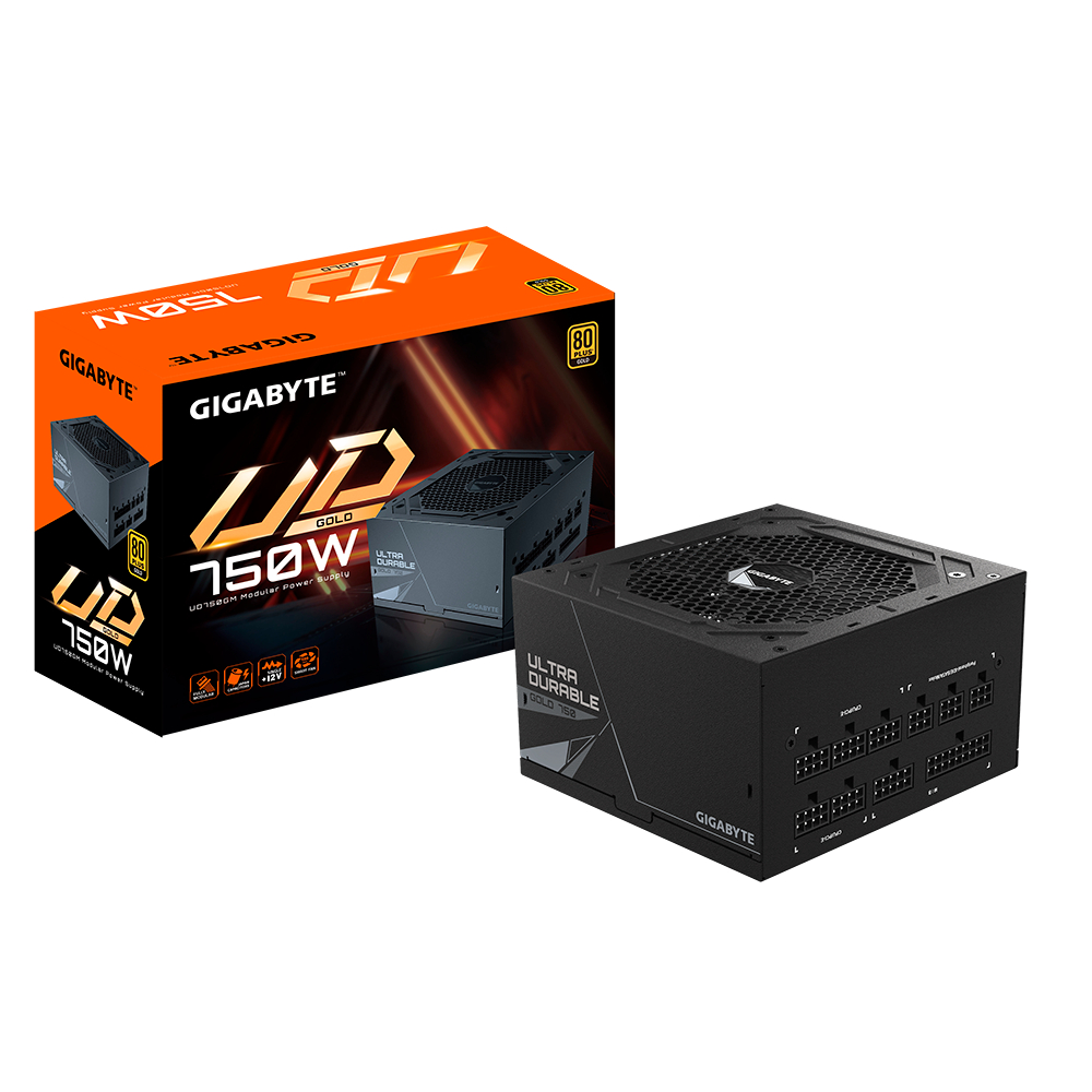 GIGABYTE UD750GM 80+ GOLD POWER SUPPLY MODULAR (GP-UD750GM)