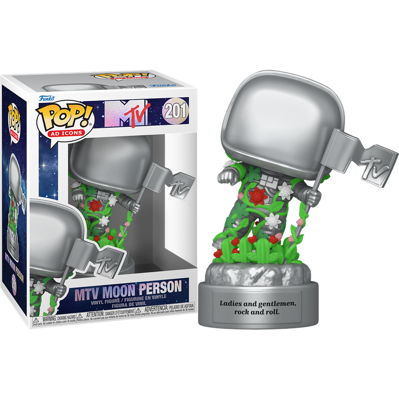 Ad Icons - MTV - MTV Moon Person (with flowers) (#201)