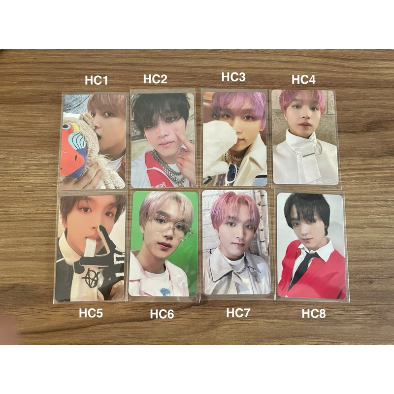 การ์ดแฮชาน Heachan cards NCT Dream / NCT127
