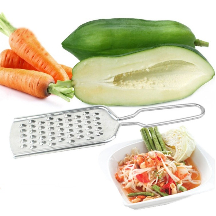 เครื่องขูดผัก ผลไม้ มันฝรั่ง ชีส แบบสเตนเลส อเนกประสงค์