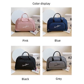 กระเป๋าเดินทาง สไตล์เกาหลี กันน้ํา แฟชั่น กระเป๋าเดินทางกีฬา Traveling Bag กระเป๋เดินทางน้ำหนักเบาสำ ถือแฟชั่น
