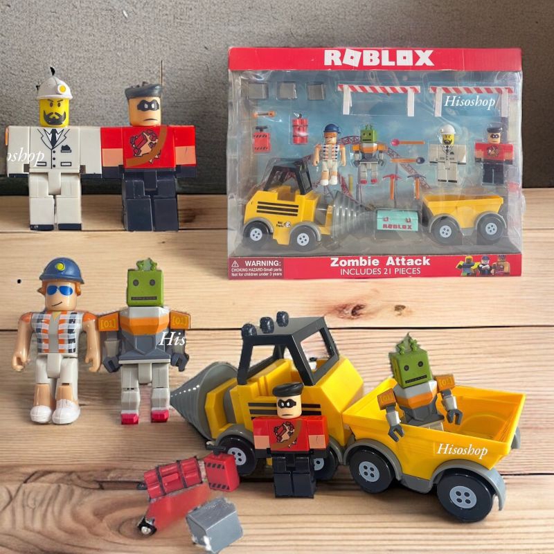 ชุดเซ็ตของเล่นจากเกมสุดฮิตในหมู่เด็กๆที่ต้องเคยเล่น อย่างเกม Roblox คราวนี้มาในเวอร์ชั่น Zombie Atta