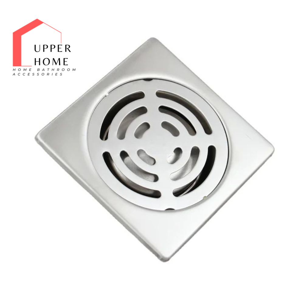 ตะแกรงกันกลิ่น ฝาปิดท่อน้ำทิ้ง floor drain ฝาปิดรูระบายน้ำ สแตนเลส แท้100% ทนทาน ชุบโครเมี่ยมเงางาม