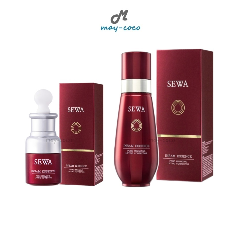ถูก/แท้/มีไลฟ์ เอสเซ้นส์ SEWA Insam Essence น้ำตบโสม เซวา น้ำตบผิวเด้ง ลดรอย กระจ่างใส ผิวเรียบเนียน หน้ากระชับ ชุ่มชื้น