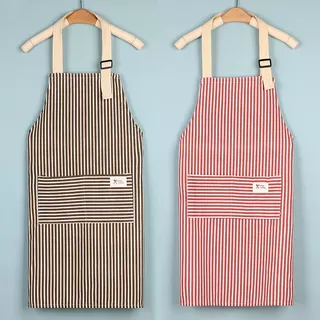 NYOTA ผ้ากันเปื้อนผ้าฝ้ายและผ้าลินินสไตล์ญี่ปุ่นห้องครัวที่บ้านเสื้อผ้าทำงานพิเศษทำอาหารผ้าเช็ดมือป้องกันการเปรอะเปื้อน