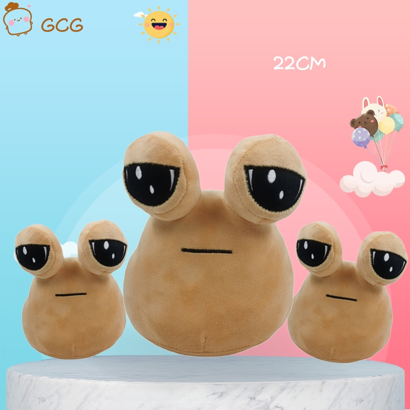 GCG COD ตุ๊กตาเอเลี่ยน Pou ผ้ากํามะหยี่ขนนิ่ม ยัดนุ่น ของเล่นสําหรับเด็ก ของขวัญคริสต์มาส ของขวัญวันเกิด