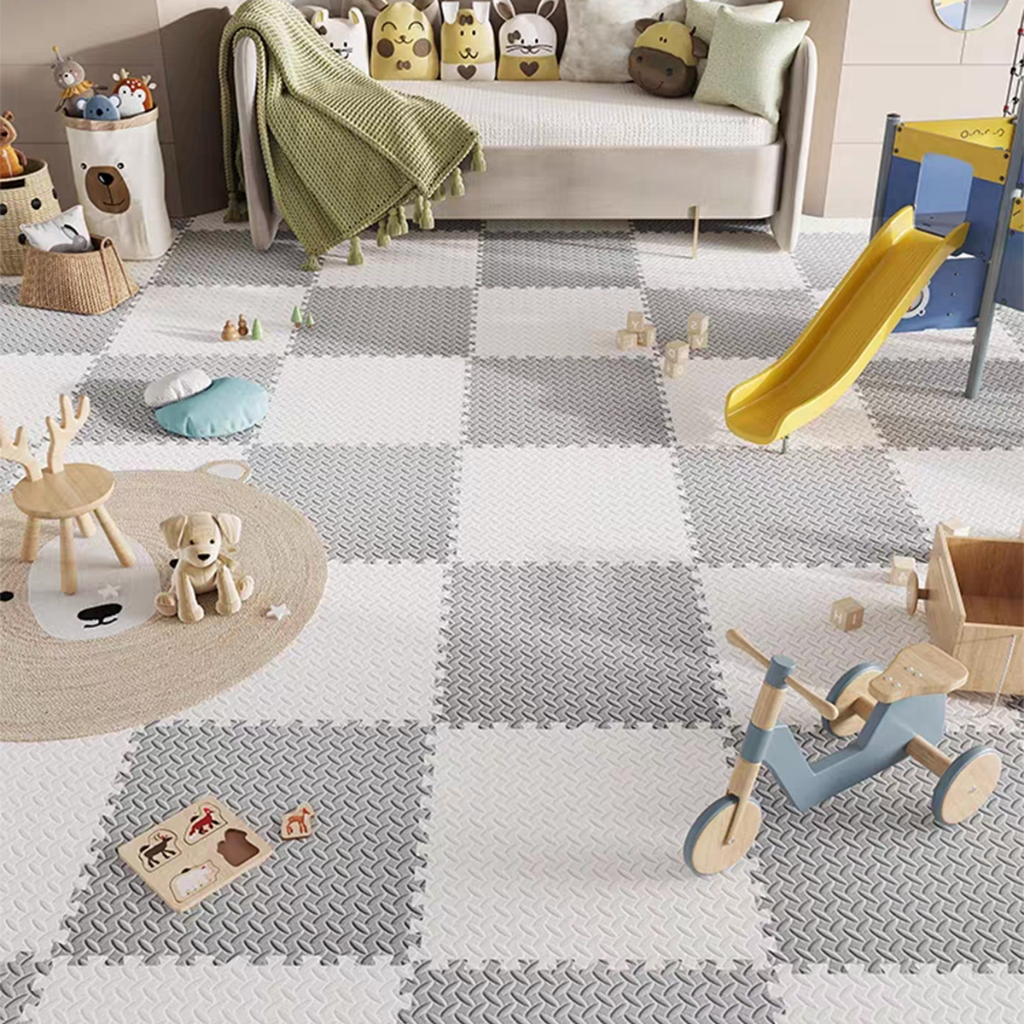 หนาพิเศษ2.5CM แผ่นโฟมรองคลาน EVA เสื่อยางฟิตเนส เสื่อโยคะ เสื่อโฟมดูดซับแรงกระแทก หนาพิเศษ 2.5ซม - รูปที่ 2