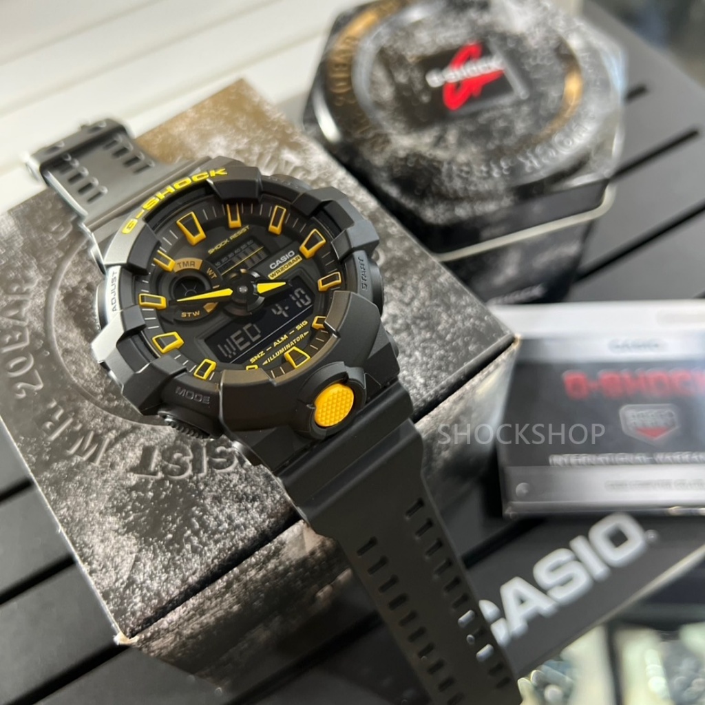 G-Shock นาฬิกาข้อมือผู้ชาย รุ่น GA-700CY-1A จีช็อค ของแท้ รับประกันศูนย์✅