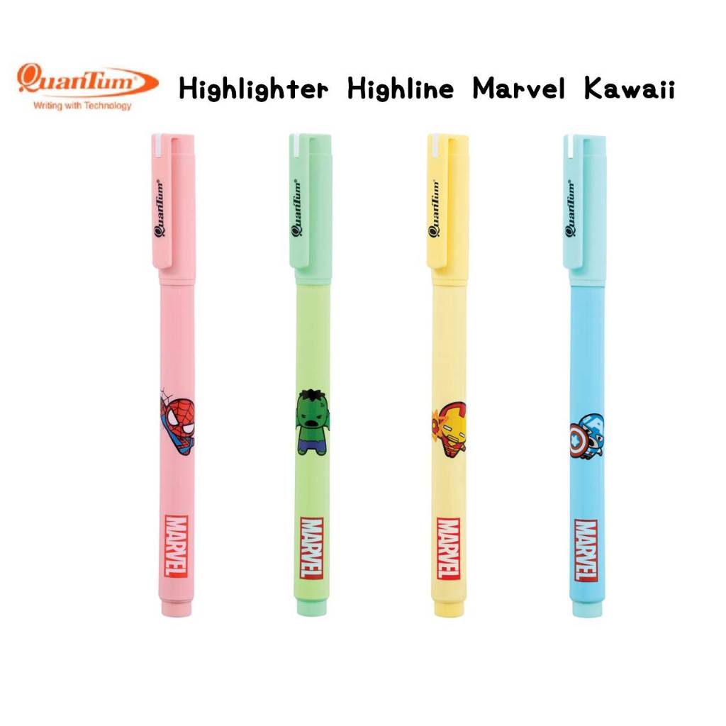 ปากกาเน้นข้อความ ควอนตั้ม Quantum Highlight Marvel