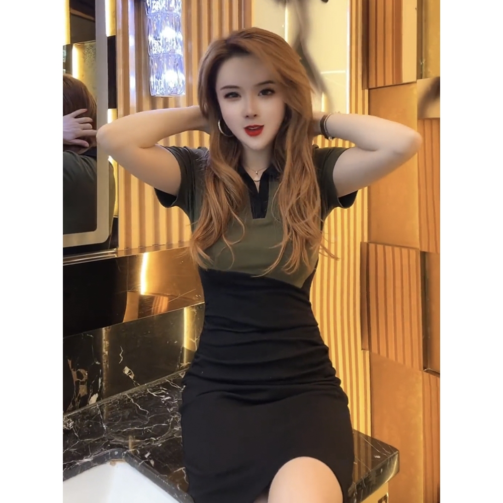 black v dress ทํางาน มินิเดรสดํา ออกงาน  น่ารัก เซ็กซี่ เกาหลี ราตรี สาวอวบ แฟชั่น  ชุดเดรสสั้น เรียบหรู ออฟฟิศ