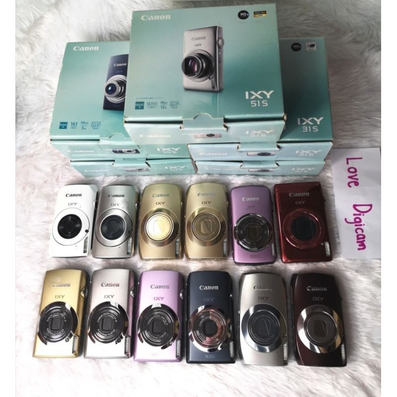 Canon ixy10s/30s/31s/51s/930is