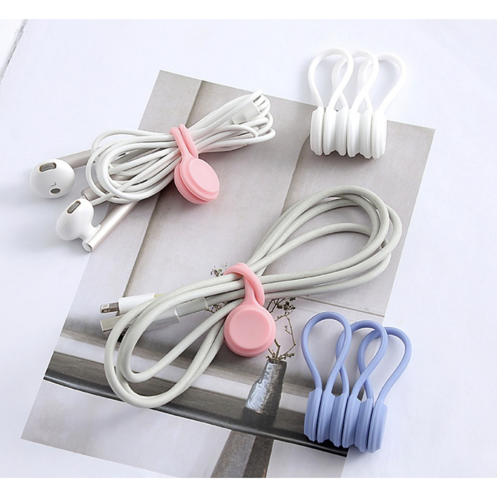 Have it (พร้อมส่ง) ที่จัดเก็บสายต่างๆแบบแม่เหล็ก ตัวจัดระเบียบสายหูฟัง