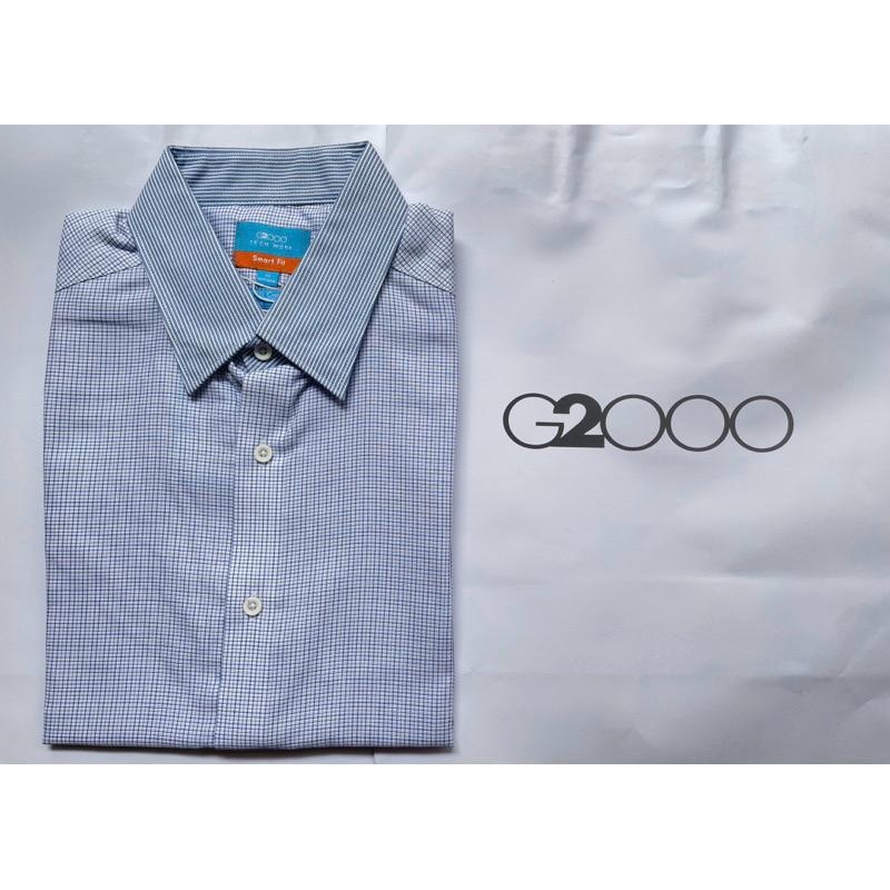 G2000 SALE (คละแบบ) เสื้อเชิ้ตแขนสั้นผู้ชาย ทรง SMART FIT
