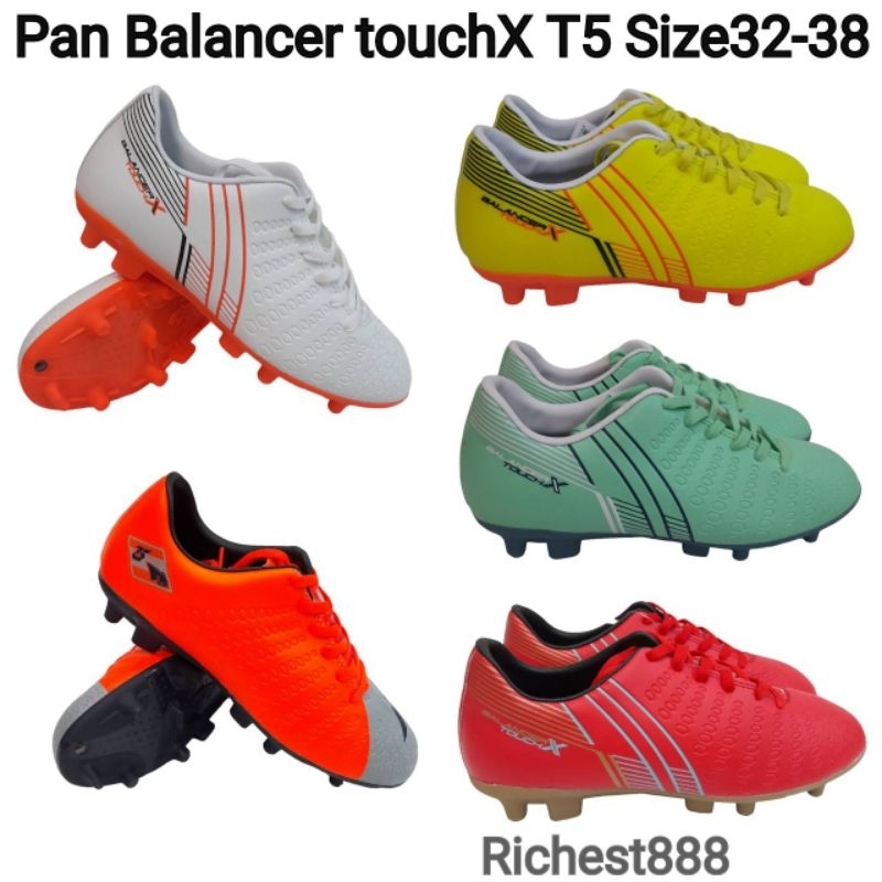 PAN  BALANCER TOUCH X  T5 2023  PF151B รองเท้าฟุตบอลเด็กแพน สตั๊ดเด็กแพน ราคา 750 บาท