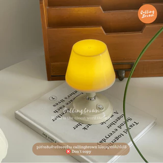 callingbrown [🧡พร้อมส่ง🧡] โคมไฟ โคมไฟตั้งโต๊ะ โคมไฟข้างเตียง ใส่ถ่าน