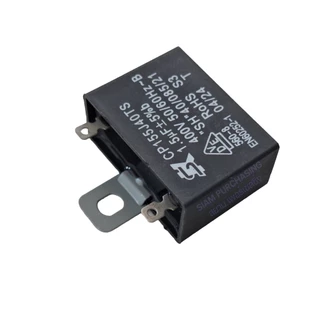 คาปาซิเตอร์ พัดลม CBB61 1.5UF/1.8UF 400V SK แบบเสียบ ขายึดเหล็ก Capacitor อะไหล่พัดลม HATARI ตัวเก็บประจุ Cพัดลม