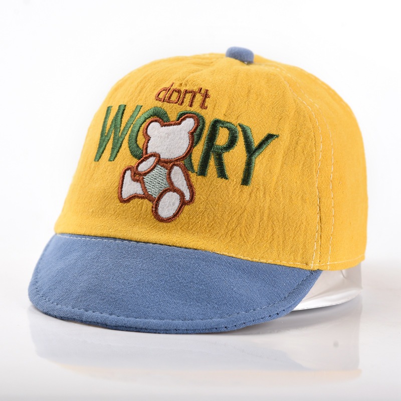 หมวกทารก หมวกกันแดดเด็ก แฟชั่นการ์ตูน เหมาะสําหรับเด็กอายุ 0 ถึง 3 ปี เส้นรอบวงหมวก 48-50CM - รูปที่ 5