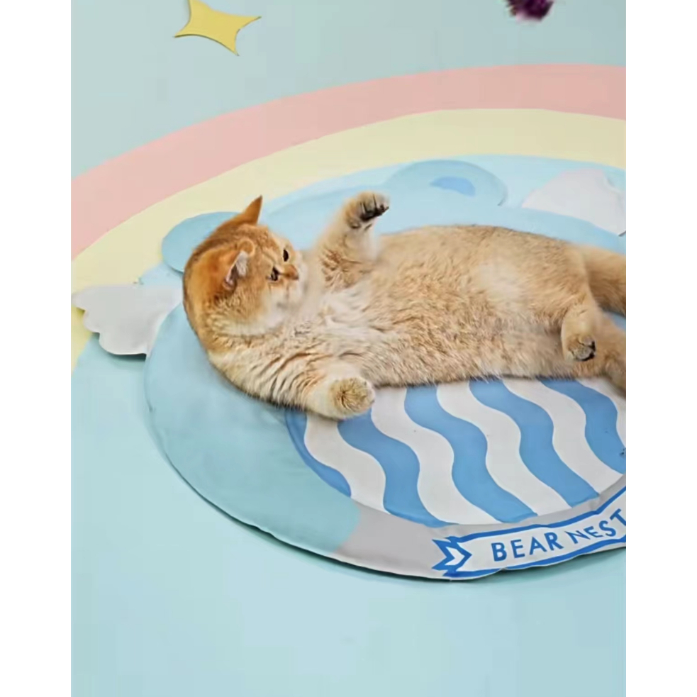 Petcho Pet Cool Bed แผ่นเจลเย็น ที่นอนเย็น แผ่นเย็นแมว รูปที่ 6