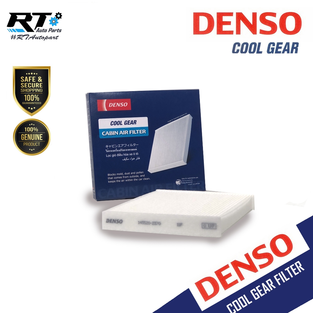 Denso กรองแอร์ Toyota Altis Vios Yaris Vigo Fortuner Innova Avanza Camry Sienta Prius / วีออส ยาริส วีโก้ 145520-2370

<p>“><center></p>
<h4></h4>
<p><p><font color=